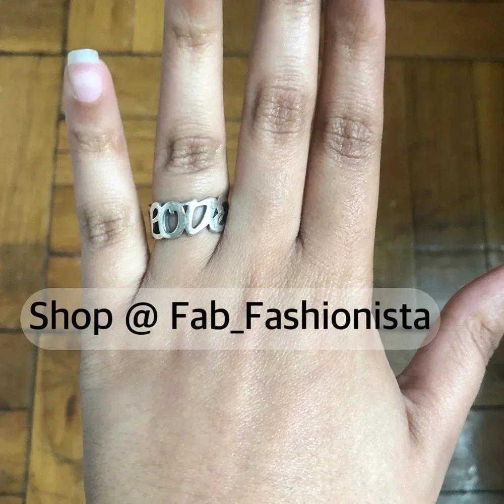 James Avery love ring retired size 6.75